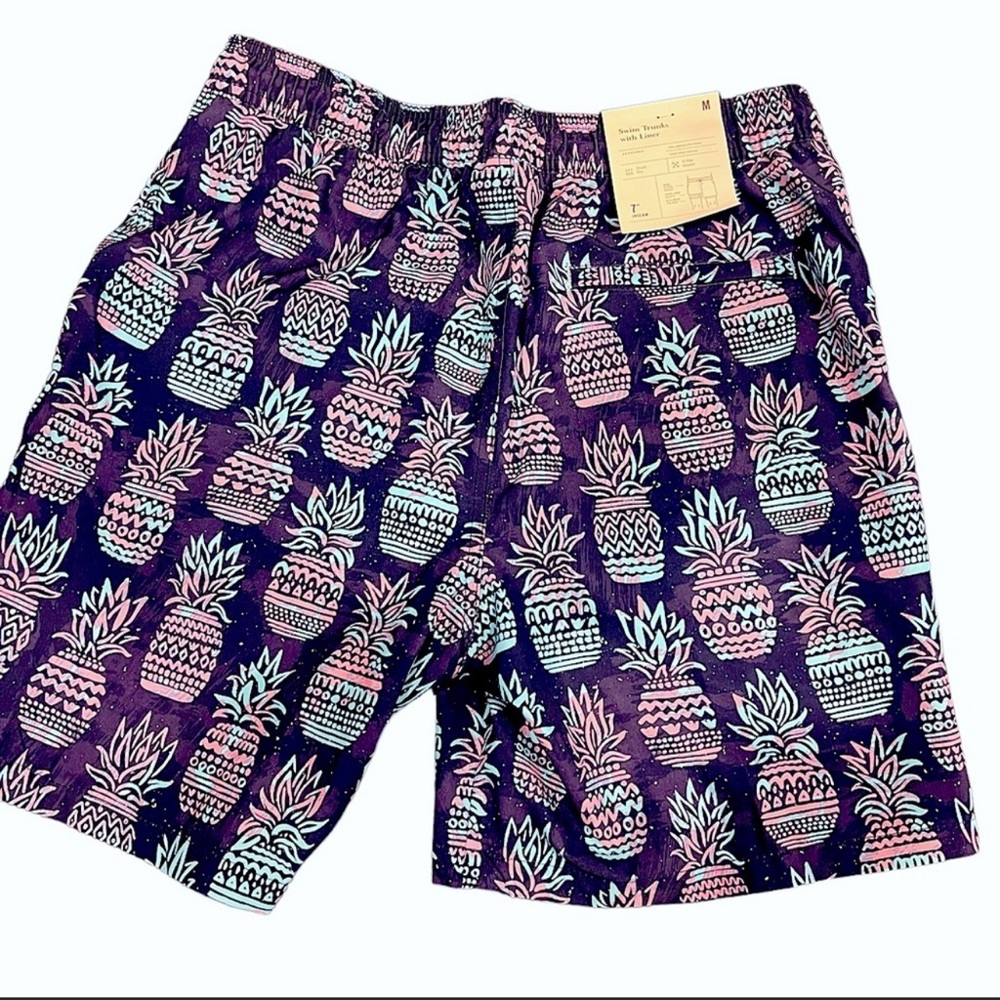 Men’s Pineapple bathing suit NWT